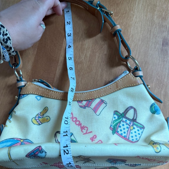 Dooney & Bourke Miami Beach Themed Slouch Shoulder Bag - Picture 8 of 14